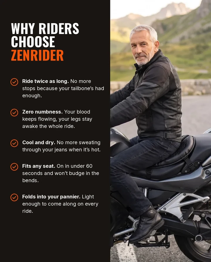 Why riders choose ZenRider