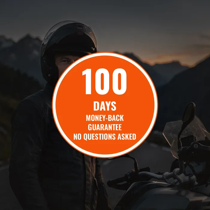 100-day money-back guarantee