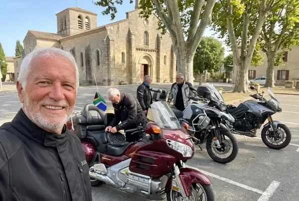 Alan and his riding mates
